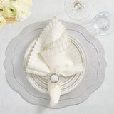 Kim Seybert - Tailored Placemat in Silver, Set of 4