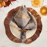 Kim Seybert - Henley Napkin in Brown & Multi, Set of 4