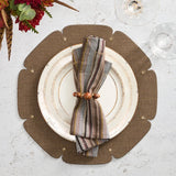 Kim Seybert - Divot Placemat in Umber, Set of 4