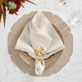 Kim Seybert - Divot Placemat in Gray, Set of 4