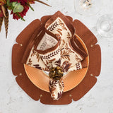 Kim Seybert - Divot Placemat in Brown, Set of 4