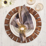 Kim Seybert - Henley Napkin in Brown & Multi, Set of 4
