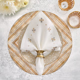 Kim Seybert - Russet Placemat in Gold & Silver, Set of 4