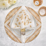 Kim Seybert - Russet Placemat in Gold & Silver, Set of 4
