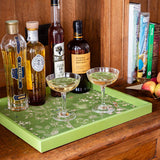 Addison Chinoiserie Green Medium Tray