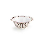 Themis-Z Kyma Brown Salad Bowl