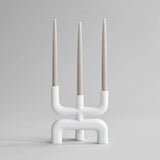 Normode Copenhagen - Cobra Candle Holder - White