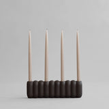 Normode Copenhagen - Tube Candle Holder, Big - Coffee