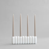 Normode Copenhagen - Tube Candle Holder, Big - Bone White