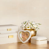 Aerin - Classic Shagreen Heart Picture Frame