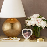 Aerin - Classic Shagreen Heart Picture Frame