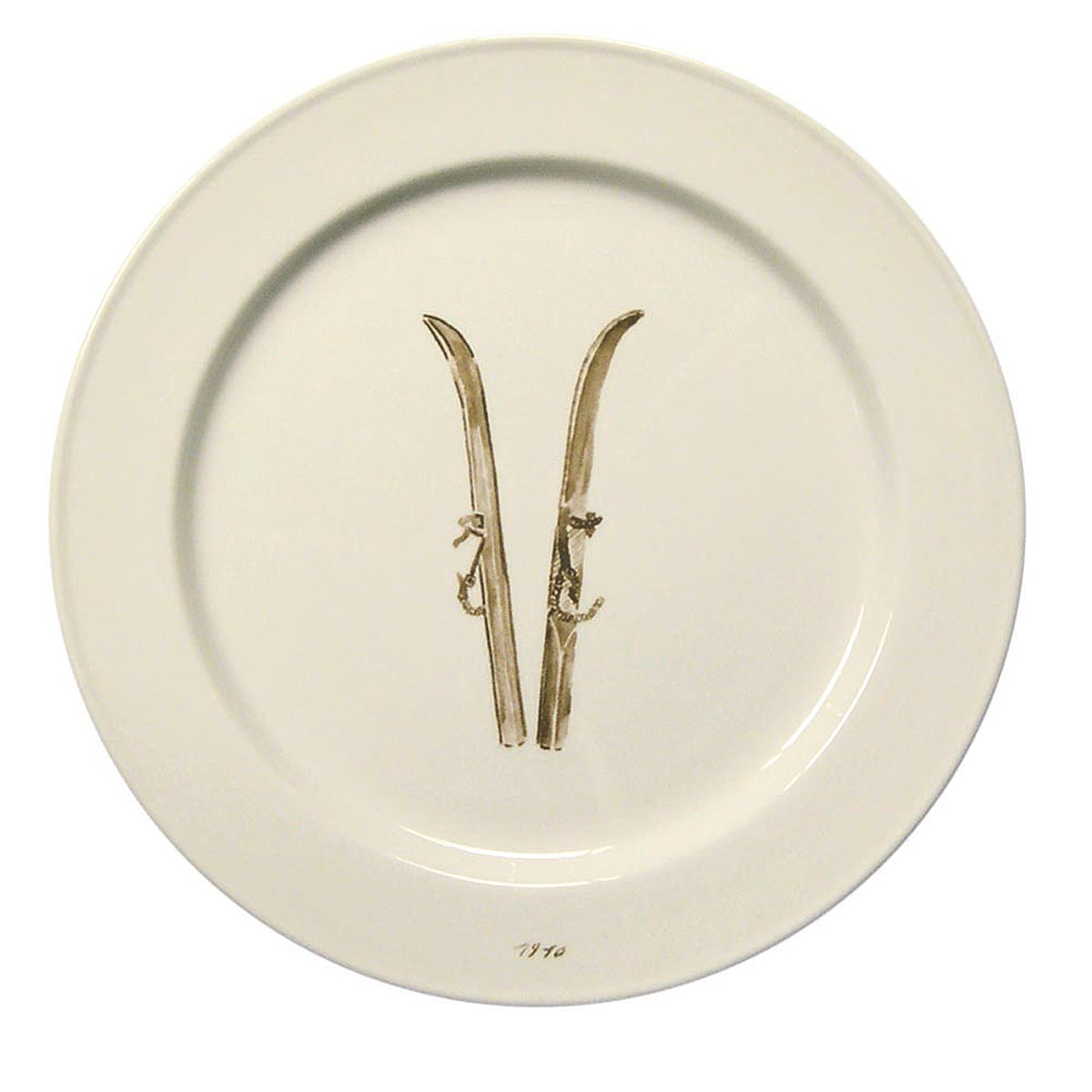 Chehoma Ascentielle Dinnerware Plate Ski Large-10.75"