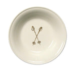 Chehoma Ascentielle Dinnerware Bowl Small Ski Pole-6.63"w x 1.37"h