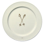 Chehoma Ascentielle Dinnerware Plate Ski Pole Large-10.75"