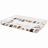 Nicolette Mayer Must Love Dogs Two 22.5x14.5 Acrylic Tray