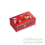 Louis Sherry -  2 Piece Tin - Celebrate Love Collection