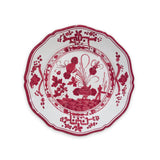Beatriz Ball - VIDA Faenza 9" Salad Plate Set of 2 White and Pink/Red