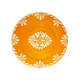 Le Cadeaux PALOMA ORANGE 9" SALAD Plate - Set of 2