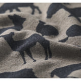 David Fussenegger SYLT Throws - “Forest Animals” (GRS) Gray