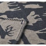 David Fussenegger SYLT Throws - “Forest Animals” (GRS) Gray