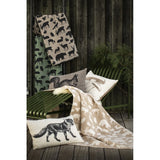 David Fussenegger SYLT Throws - “Forest Animals” (GRS) Gray