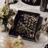 Addison & Ross Chinoiserie Black Small Tray