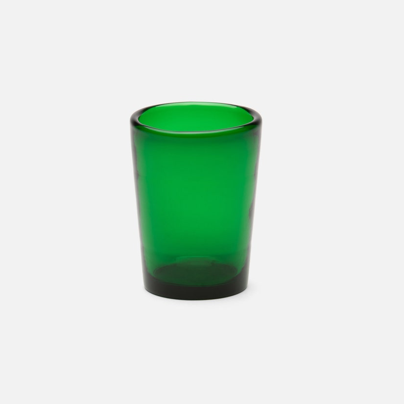 Jonah Dark Green Tumbler Glass