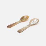 Blue Pheasant -Gala 2-Piece Serving Set - Natural