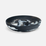 Blue Pheasant - Hugo Black Swirled. Chip and Dip Bowl