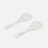 Blue Pheasant - Laney 2-Piece Serving Set - White