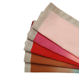 Kim Seybert - Dip Dye Red & Burgundy Napkin - Set of 4