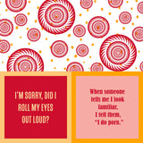 Fun Cocktail Napkins - Roll Your Eyes - Set of 3