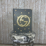 Coffee Table Books - GUCCI hand tacked w/ BEEs