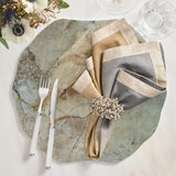 Kim Seybert - Lucent Placemat in Beige, Taupe and Gray Set of 4