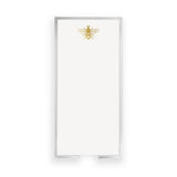 LUXE Buck Gold Foil Bee Notepad