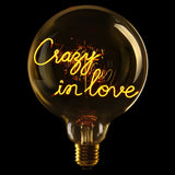 Message In A Bulb Lights - Crazy In Love