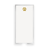 LUXE Buck Gold Foil Paw Notepad