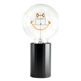 Message In A Bulb Lights - Smiley