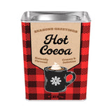 Bellissimo Hot Drinks - Winter Warmer Season's Greetings Hot Cocoa (8oz Rectangle Tin)