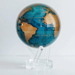 BLUE AND GOLD MOVA GLOBE