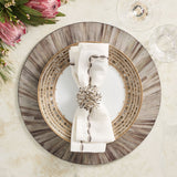 Kim Seybert - Aura Placemat in Gray, Set of 4