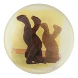John Derian - Bear: Headstand Dome Paperweight