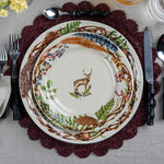 Juliska Forest Walk Dessert/Salad Plate, Assorted Set of 4