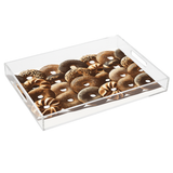 Nicolette Mayer Rectangle A Dozen Bagles Rectangle Acrylic Tray 17" x 10.5" x 2”