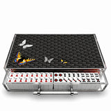 MAHJONG BUTTERFLIES-Black
