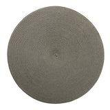 Deborah Rhodes Placemats Round Brown Moss