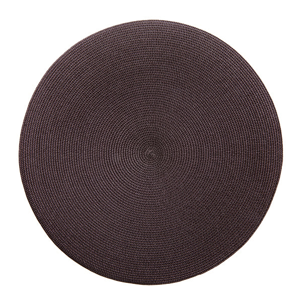 Deborah Rhodes Placemats Round Chocolate