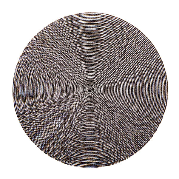 Deborah Rhodes Placemats Round Espresso Sand