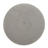 Deborah Rhodes Placemats Round Silver Olive