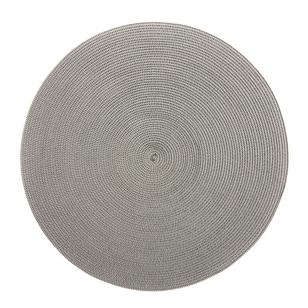 Deborah Rhodes Placemats Round Silver Olive